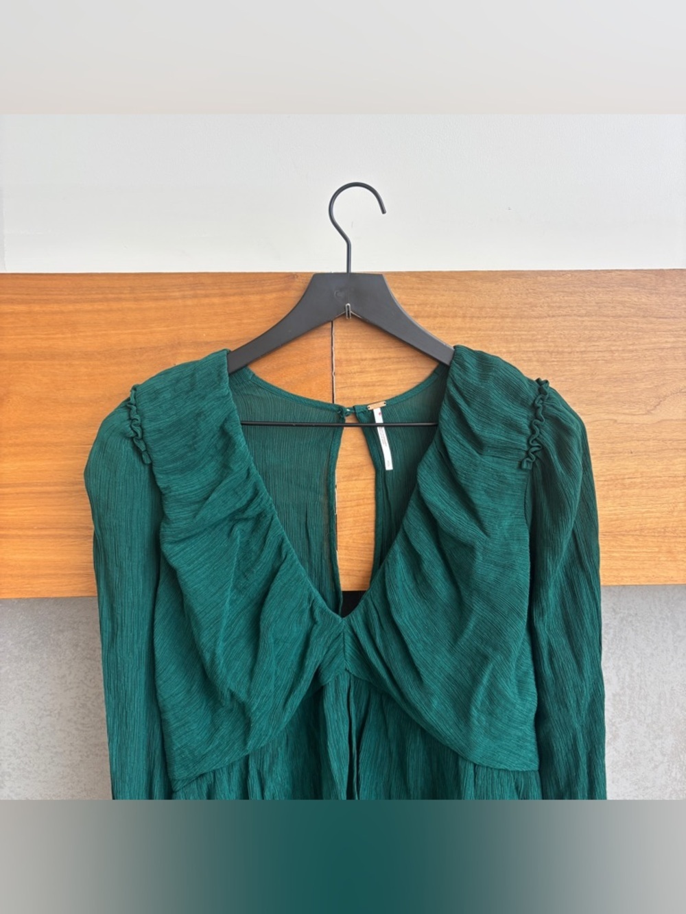 Free People Women's Daia Puff Sleeve Top, Size S - Picture 4 of 13